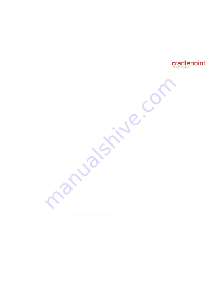 Cradlepoint WIPIPE MBR1000 Product Manual Download Page 125