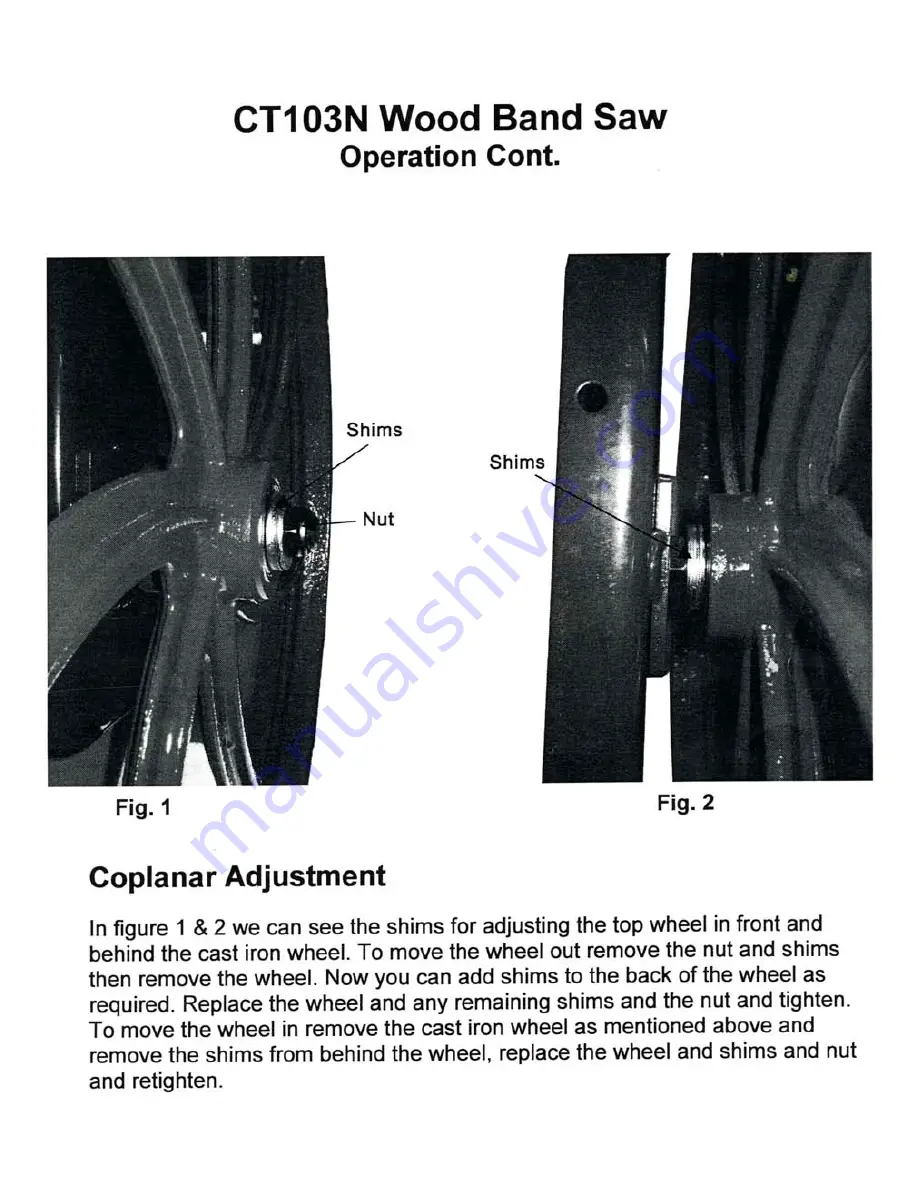 Craftex CT103N Owner'S Manual Download Page 10