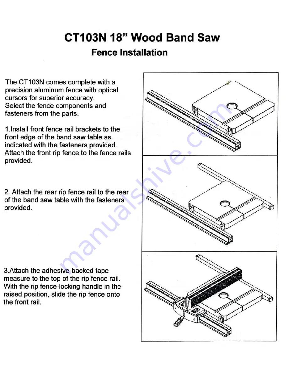 Craftex CT103N Owner'S Manual Download Page 13