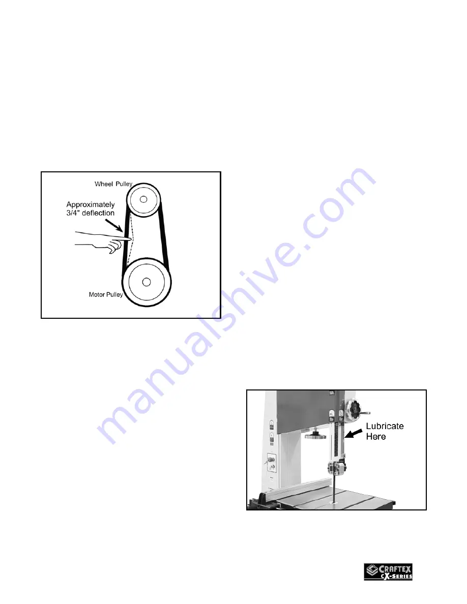 Craftex CX102 User Manual Download Page 25