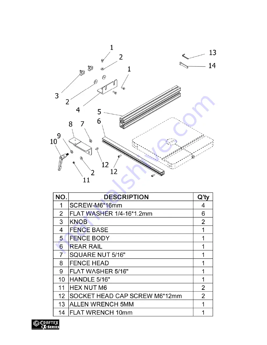 Craftex CX119N Скачать руководство пользователя страница 28