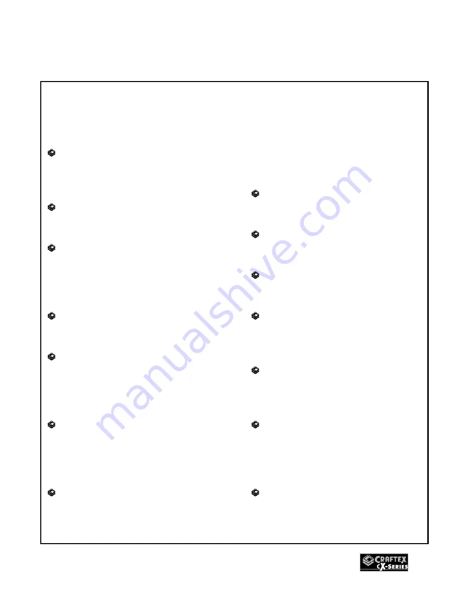 Craftex CX401 Скачать руководство пользователя страница 3