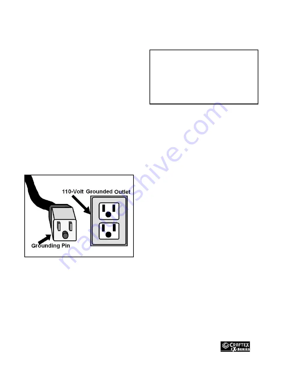 Craftex CX502 User Manual Download Page 7