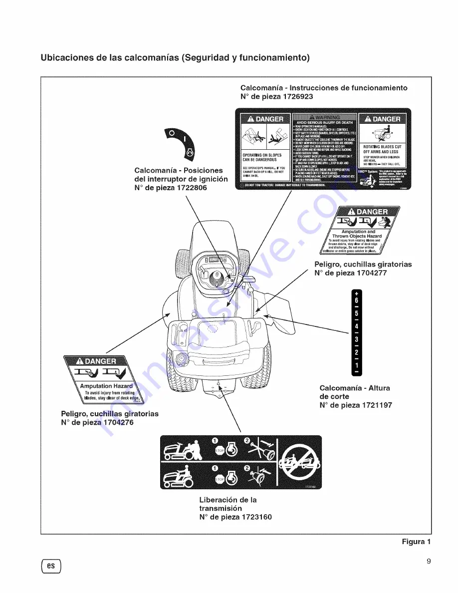 Craftsman 107.250070 Скачать руководство пользователя страница 107