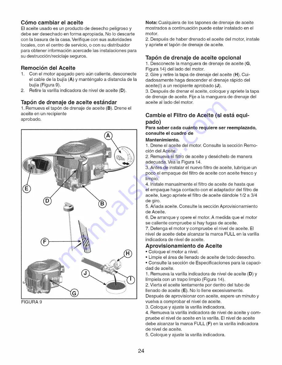 Craftsman 107289850 PGT9500 Скачать руководство пользователя страница 56