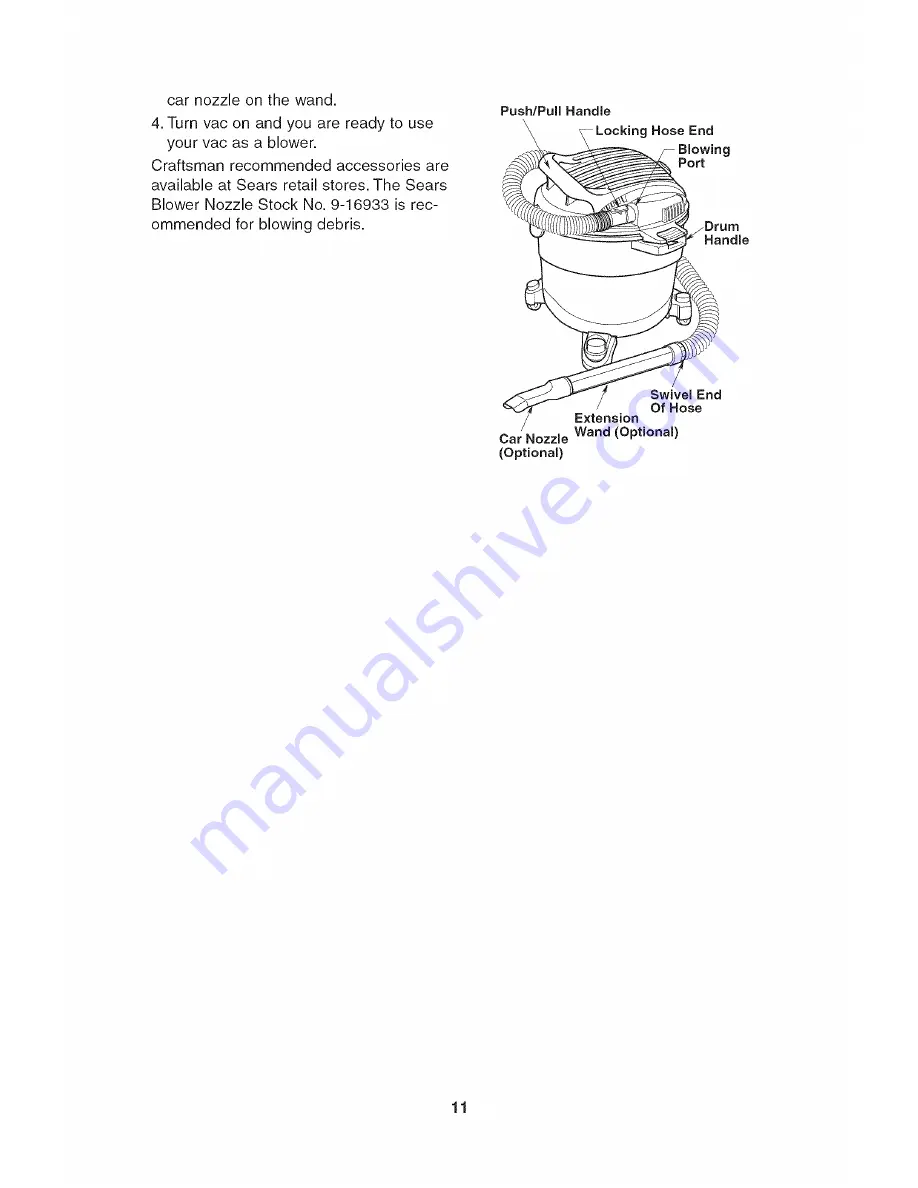 Craftsman 113.177611 Owner'S Manual Download Page 11