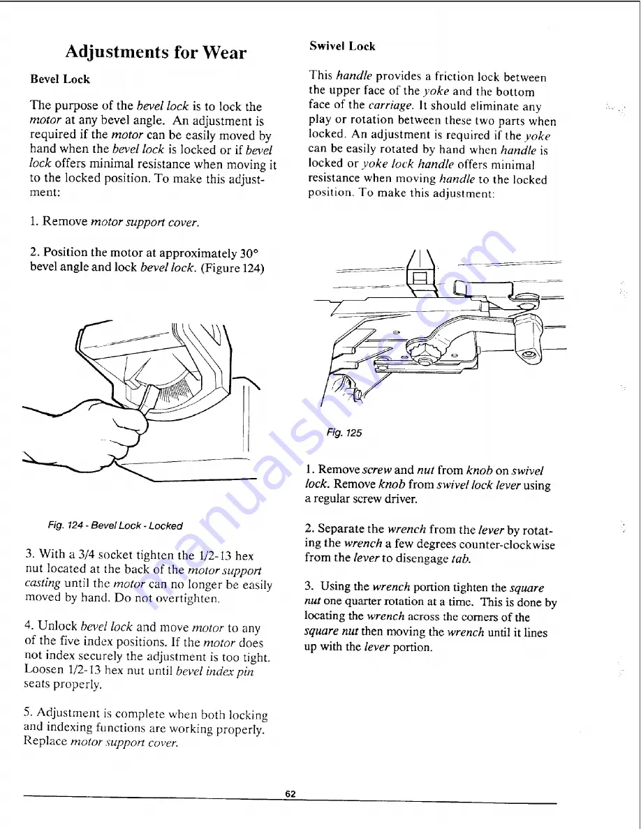 Craftsman 113.197110 Operator'S Manual Download Page 62