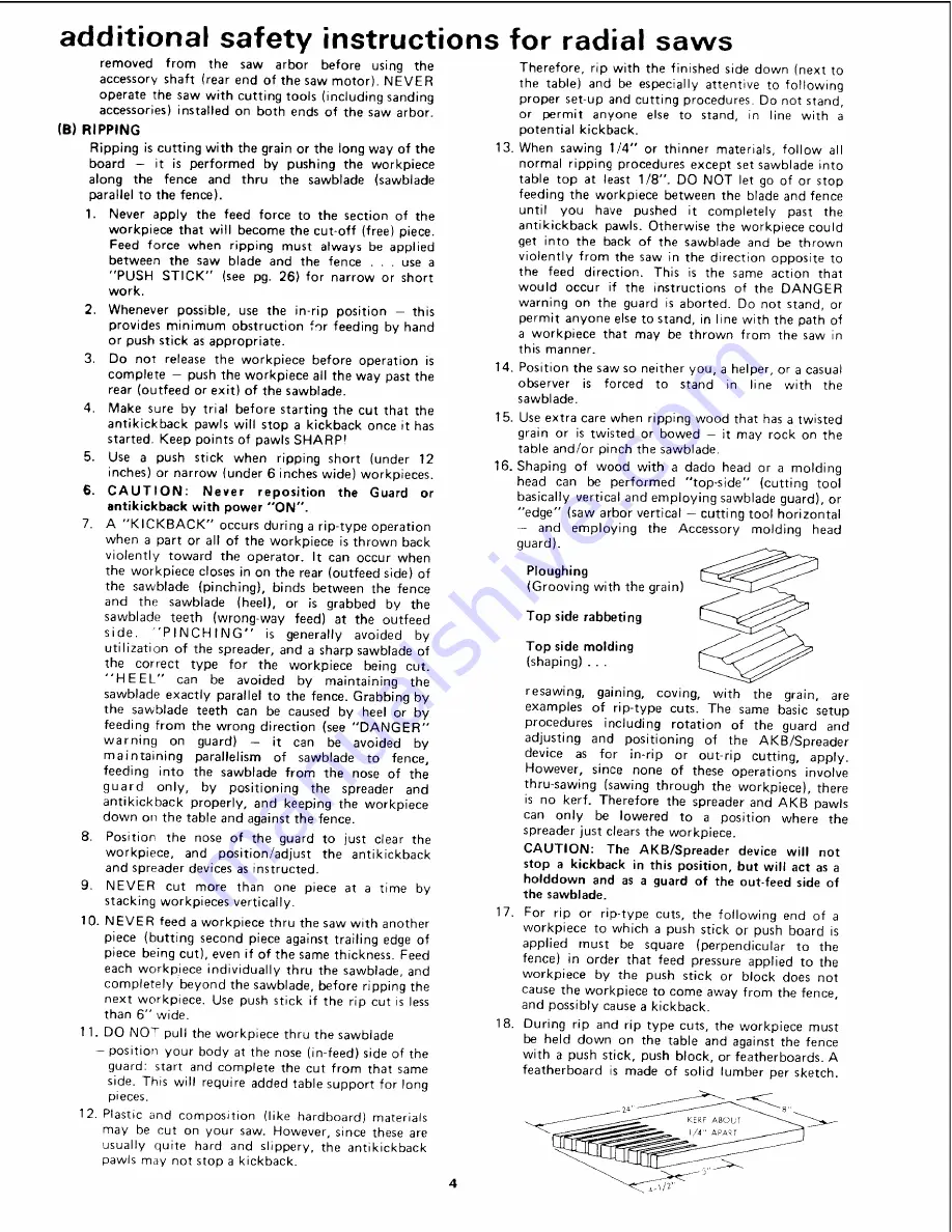 Craftsman 113.19761 Owner'S Manual Download Page 4