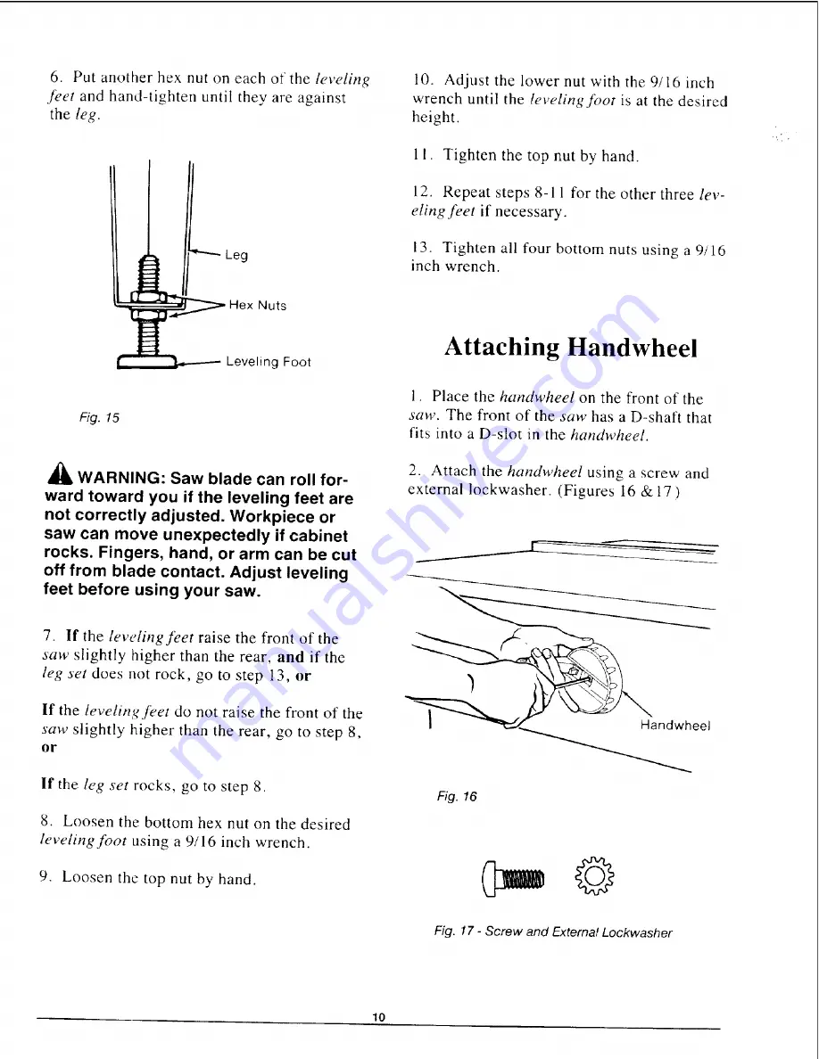 Craftsman 113.198111 Operator'S Manual Download Page 10