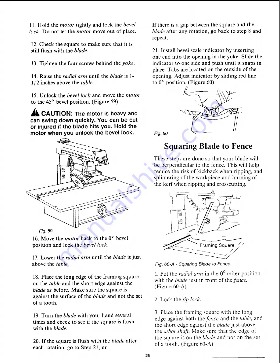 Craftsman 113.198111 Operator'S Manual Download Page 25