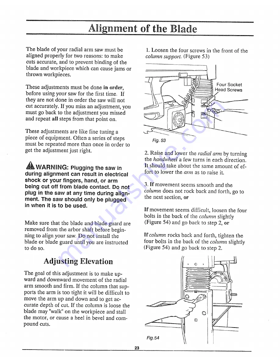 Craftsman 113.198211 Operator'S Manual Download Page 23