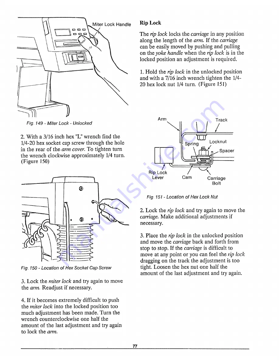 Craftsman 113.198211 Operator'S Manual Download Page 77