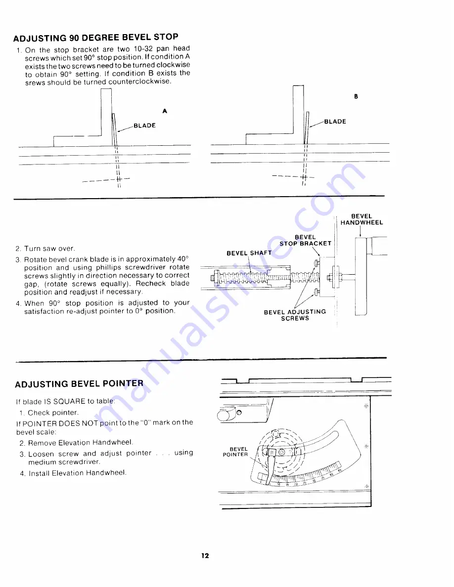 Craftsman 113.221620 Owner'S Manual Download Page 12