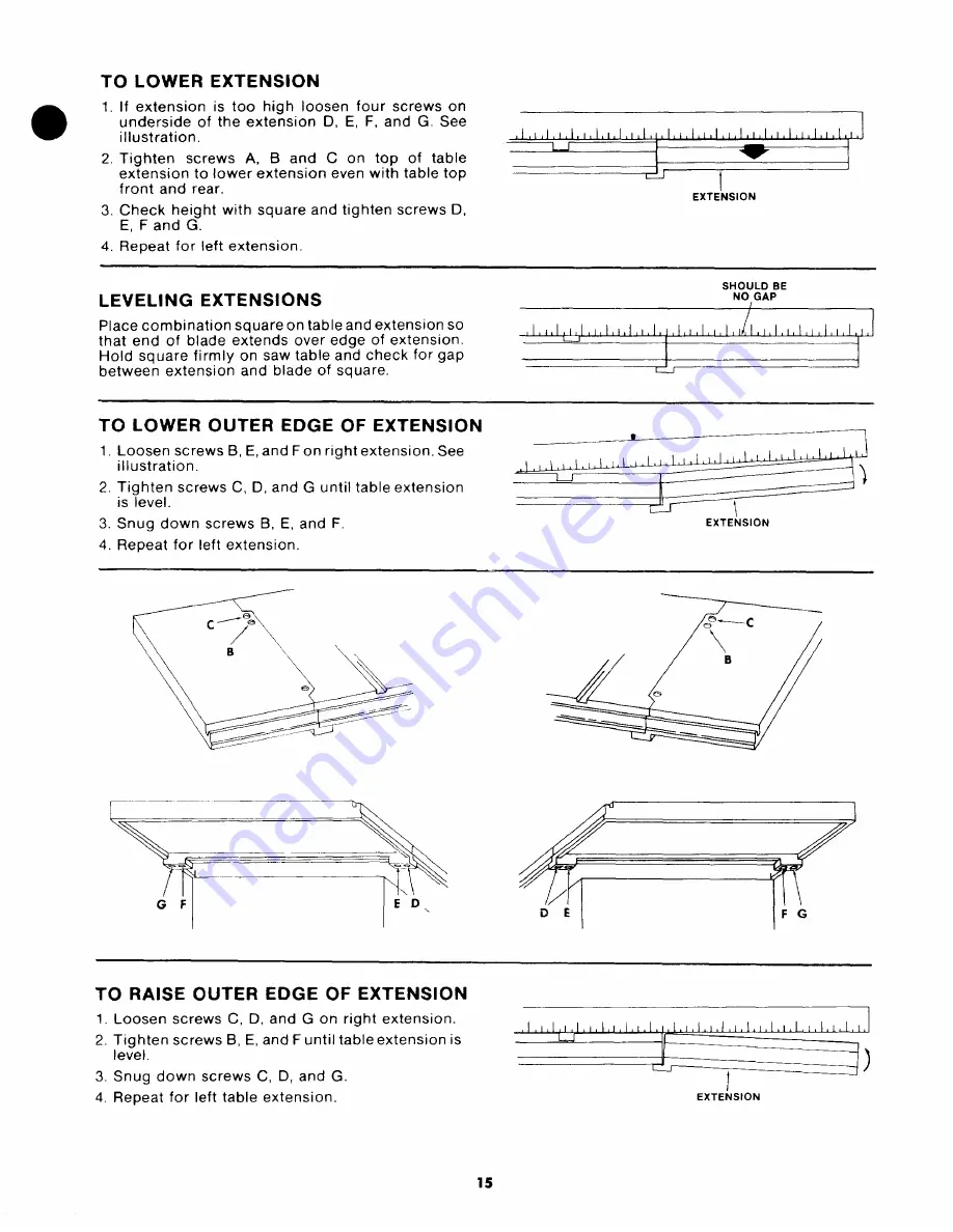 Craftsman 113.221620 Скачать руководство пользователя страница 15