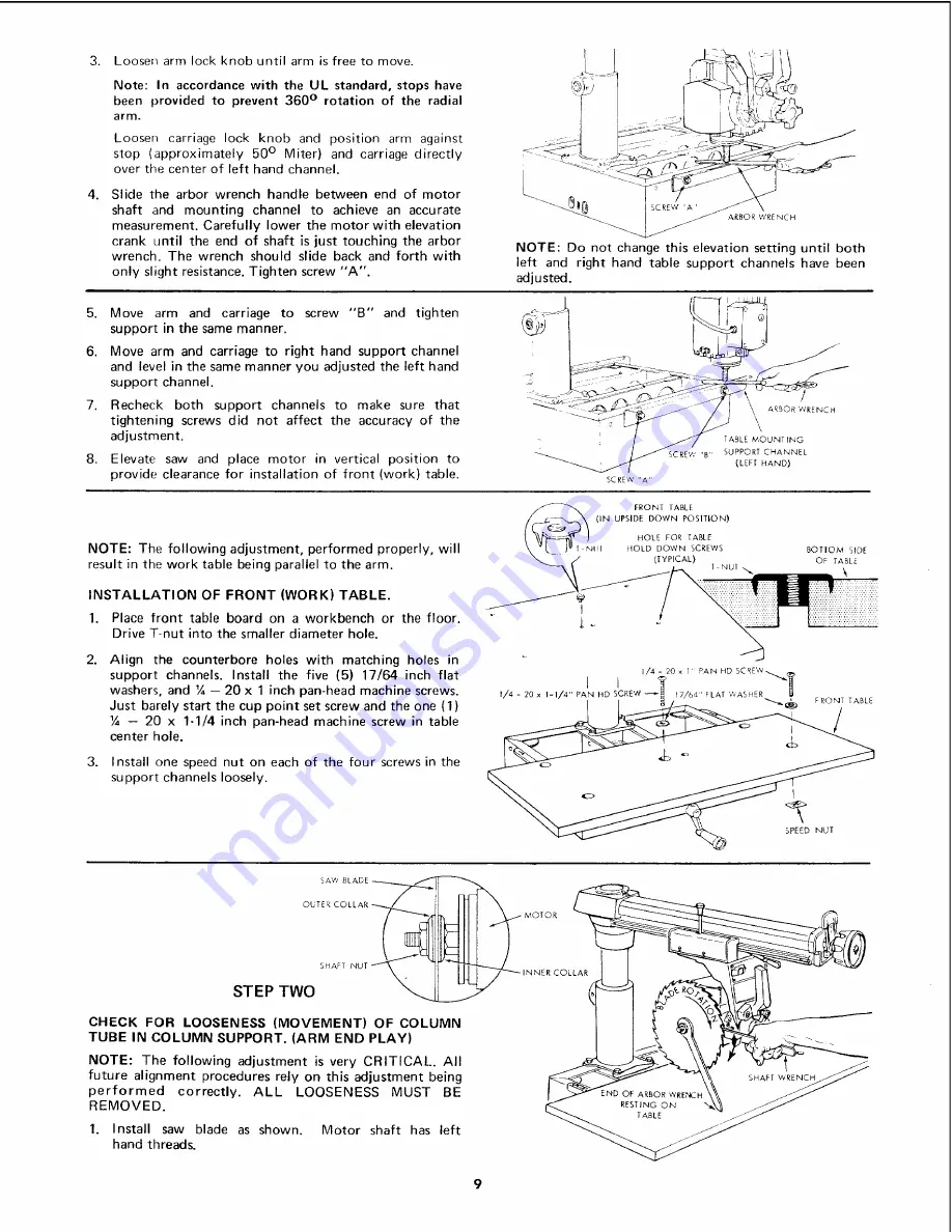 Craftsman 113.23111 Owner'S Manual Download Page 9