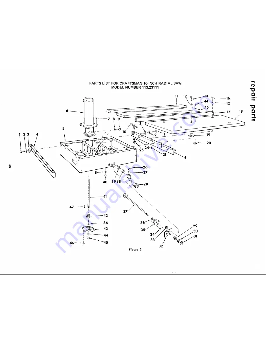 Craftsman 113.23111 Owner'S Manual Download Page 30