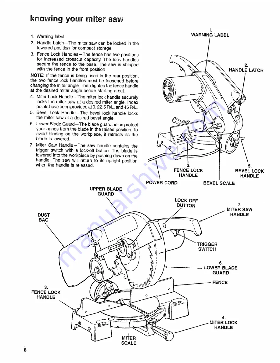 Craftsman 113.234640 Скачать руководство пользователя страница 8