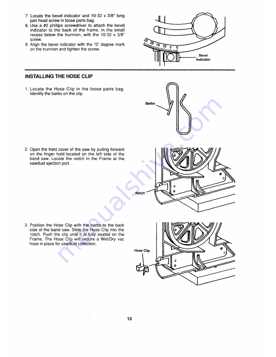 Craftsman 113.244530 Owner'S Manual Download Page 13