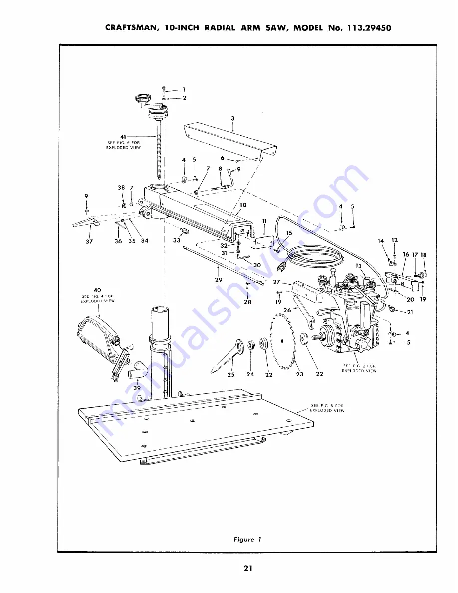 Craftsman 113.2945 Owner'S Manual Download Page 21