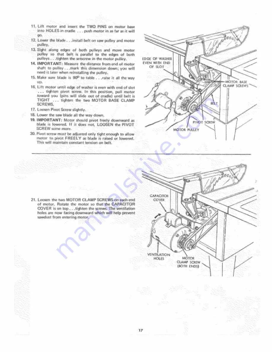 Craftsman 113.298030 Owner'S Manual Download Page 17