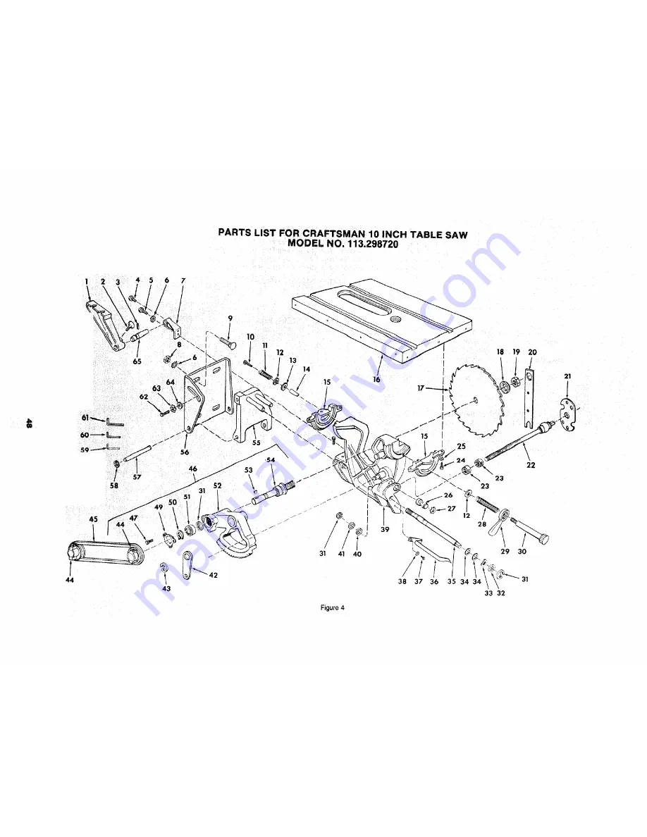 Craftsman 113.298720 Owner'S Manual Download Page 48