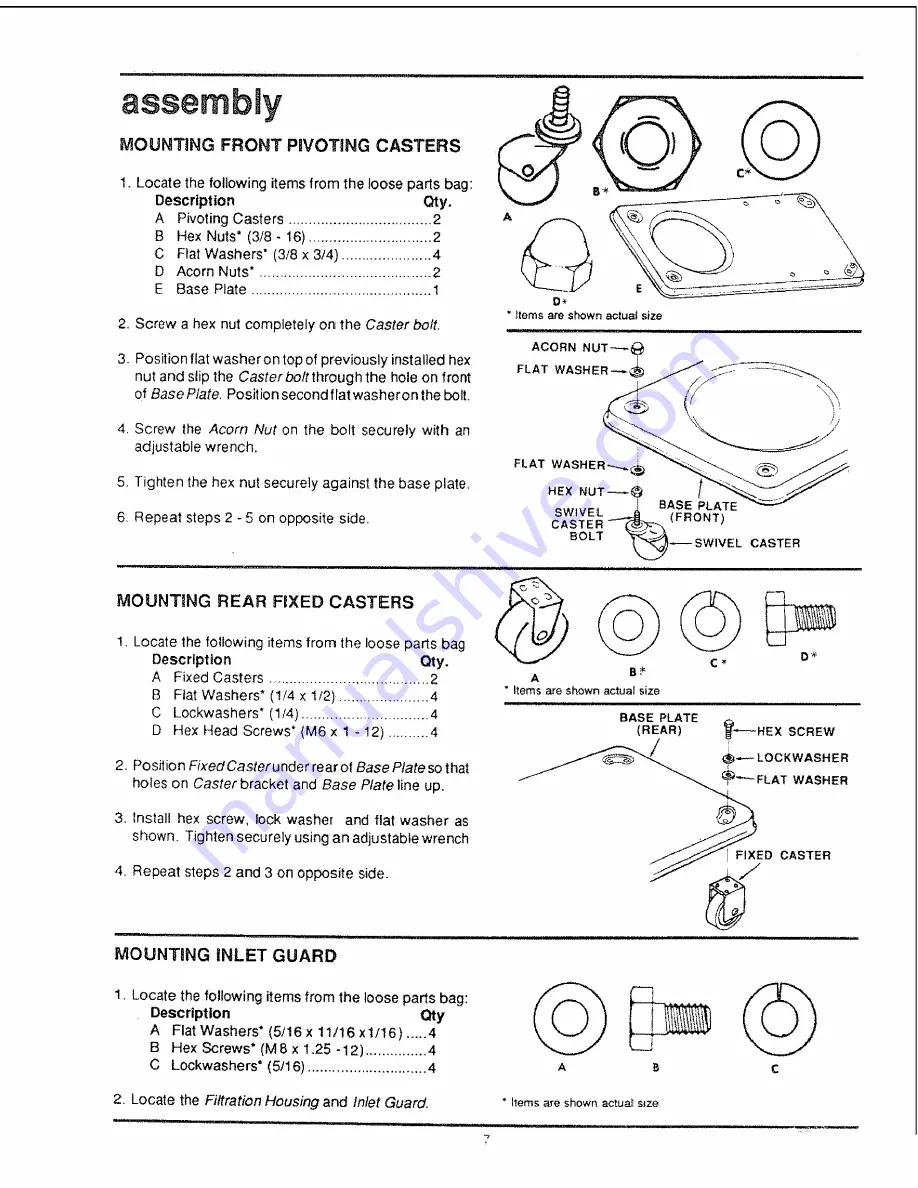 Craftsman 113.299780 Owner'S Manual Download Page 7