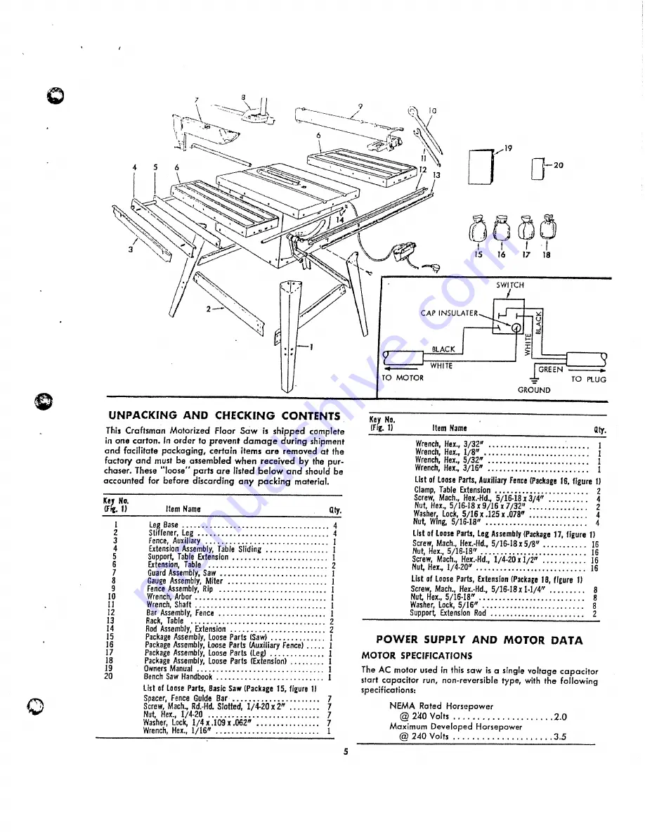 Craftsman 113 Owner'S Manual Download Page 7