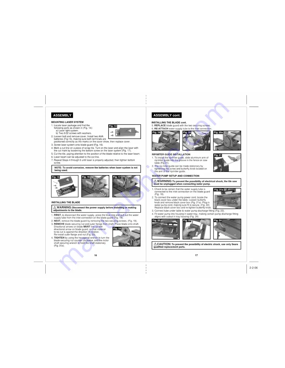 Craftsman 118.22000 Operator'S Manual Download Page 9