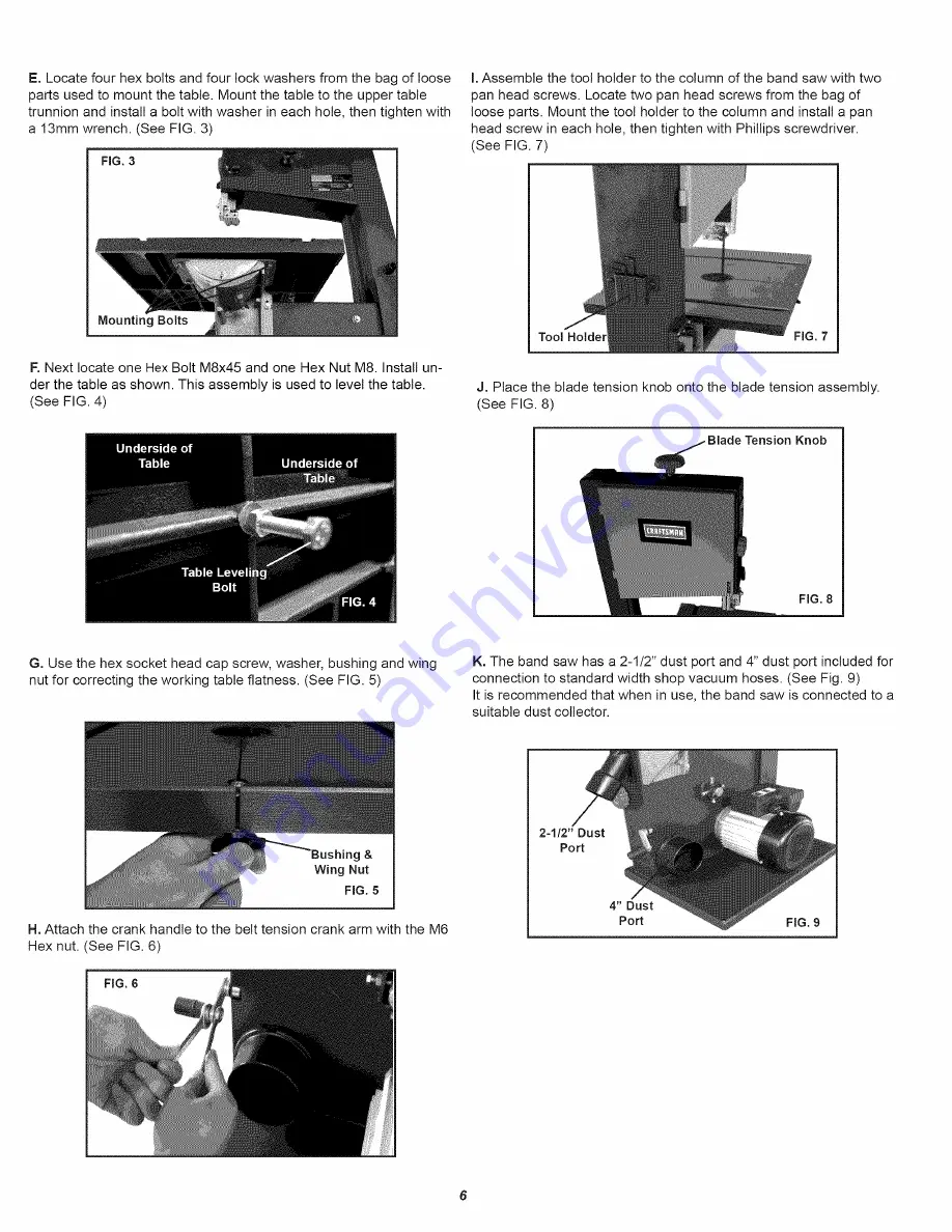 Craftsman 124.3299 Operator'S Manual Download Page 6