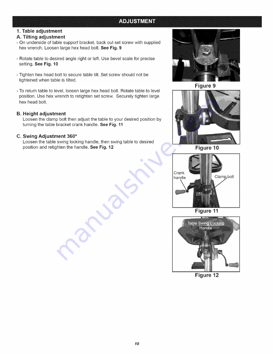 Craftsman 124.34985 Operator'S Manual Download Page 10