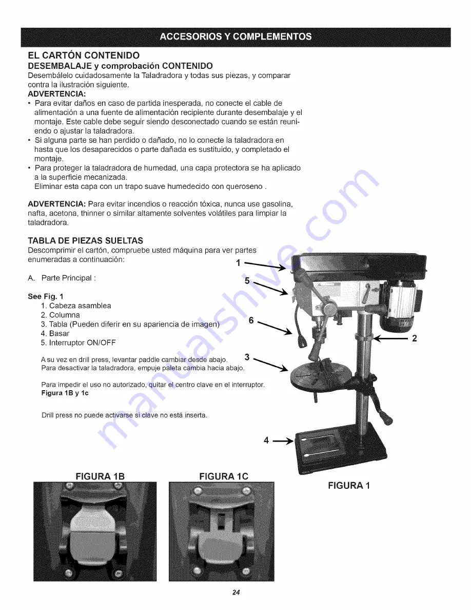 Craftsman 124.34985 Operator'S Manual Download Page 24