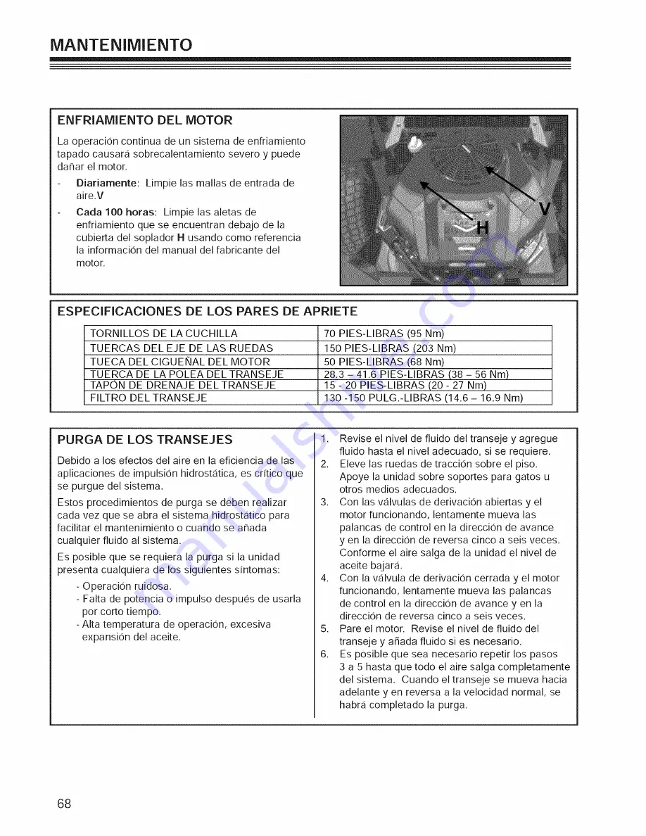 Craftsman 127.28875 Operator'S Manual Download Page 70