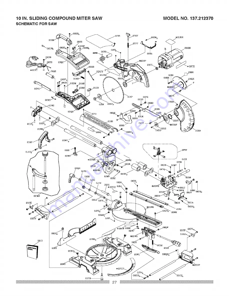 Craftsman 137.212370 Скачать руководство пользователя страница 27