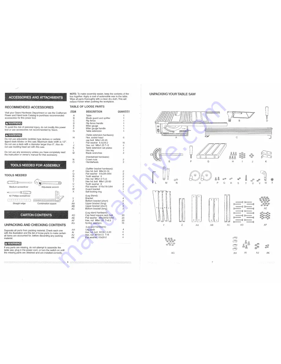 Craftsman 137.228210 Скачать руководство пользователя страница 4