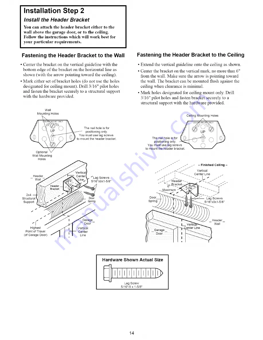 Craftsman 139.53663SRT Owner'S Manual Download Page 14