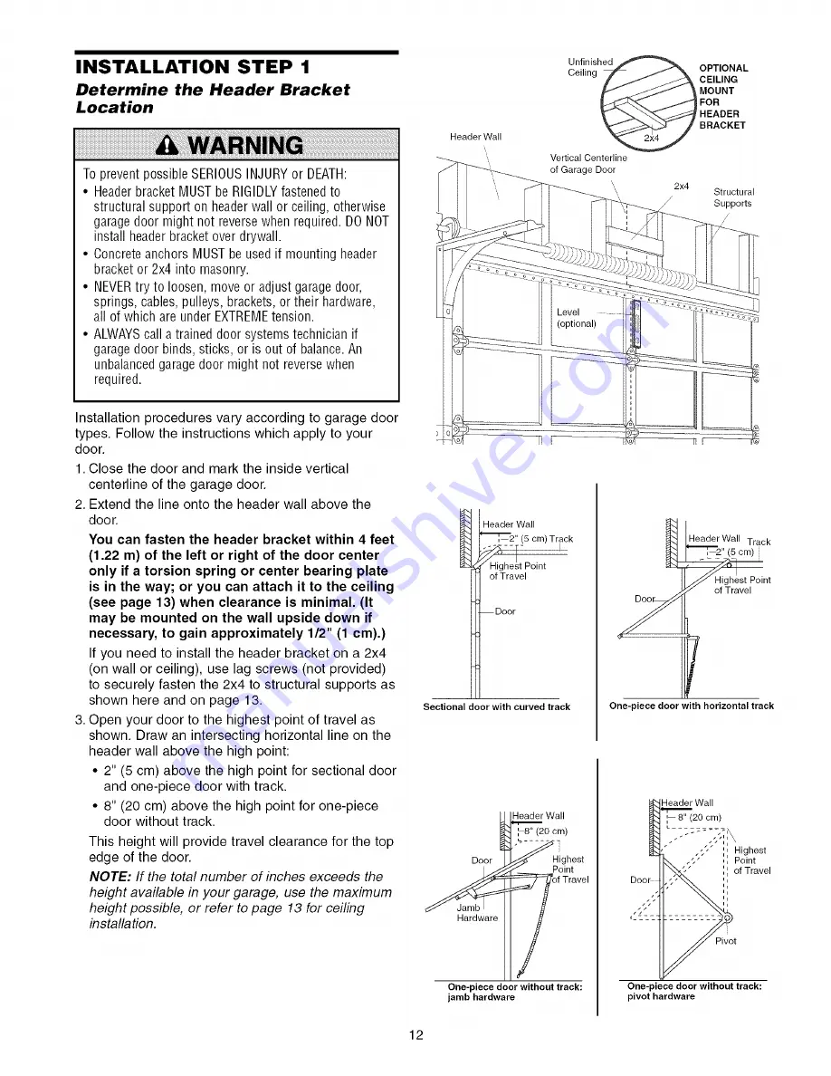 Craftsman 139.53914D Owner'S Manual Download Page 12