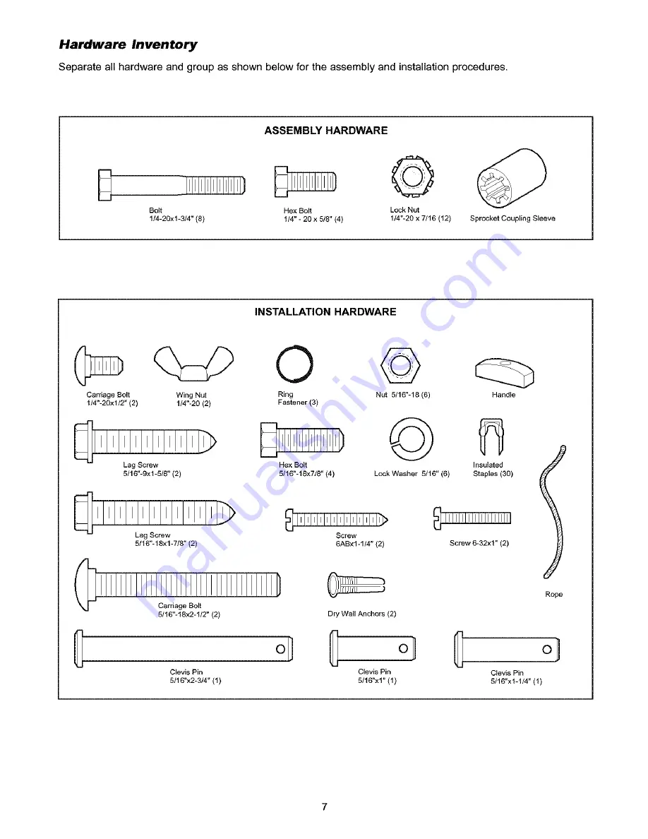 Craftsman 139.53992 Скачать руководство пользователя страница 7