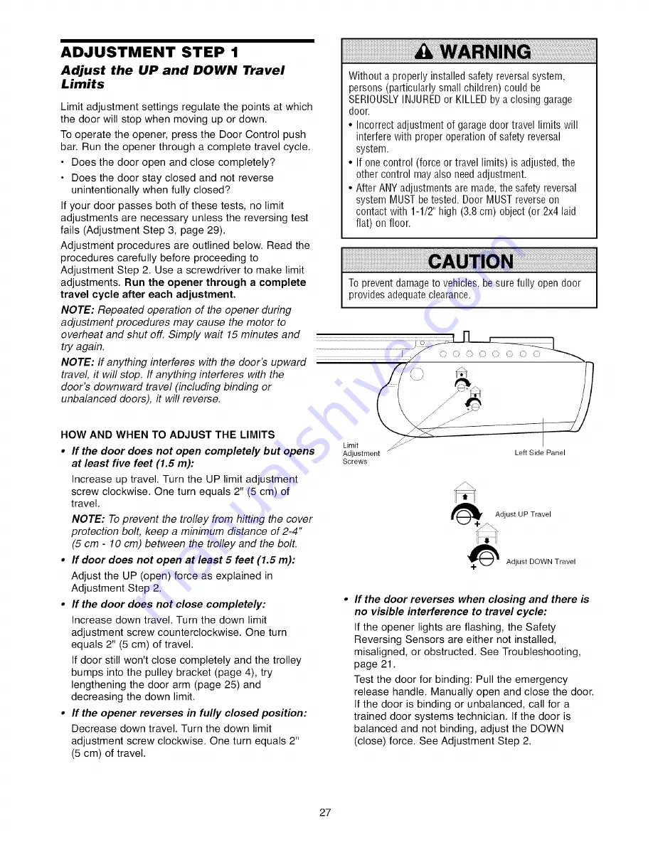 Craftsman 139.53992D Owner'S Manual Download Page 27