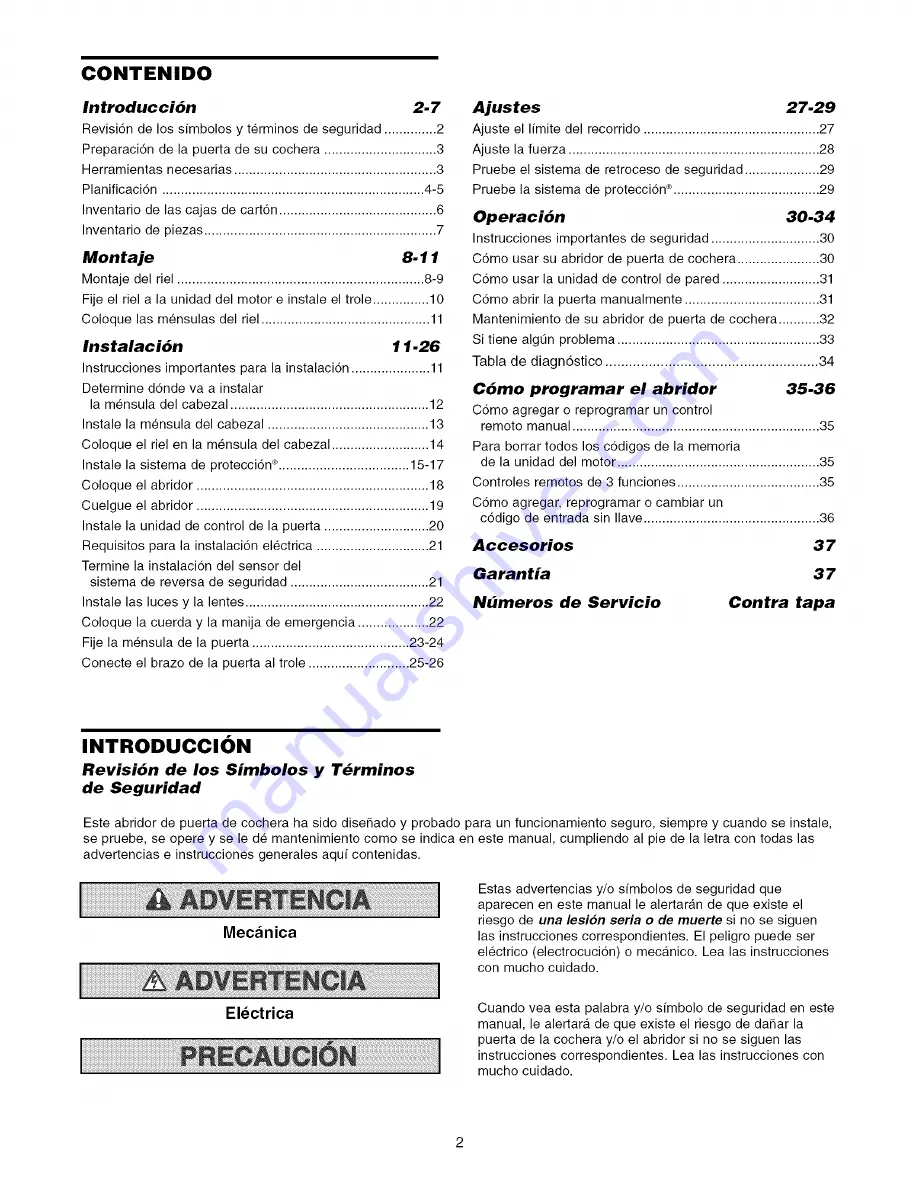 Craftsman 139.53992D Owner'S Manual Download Page 40