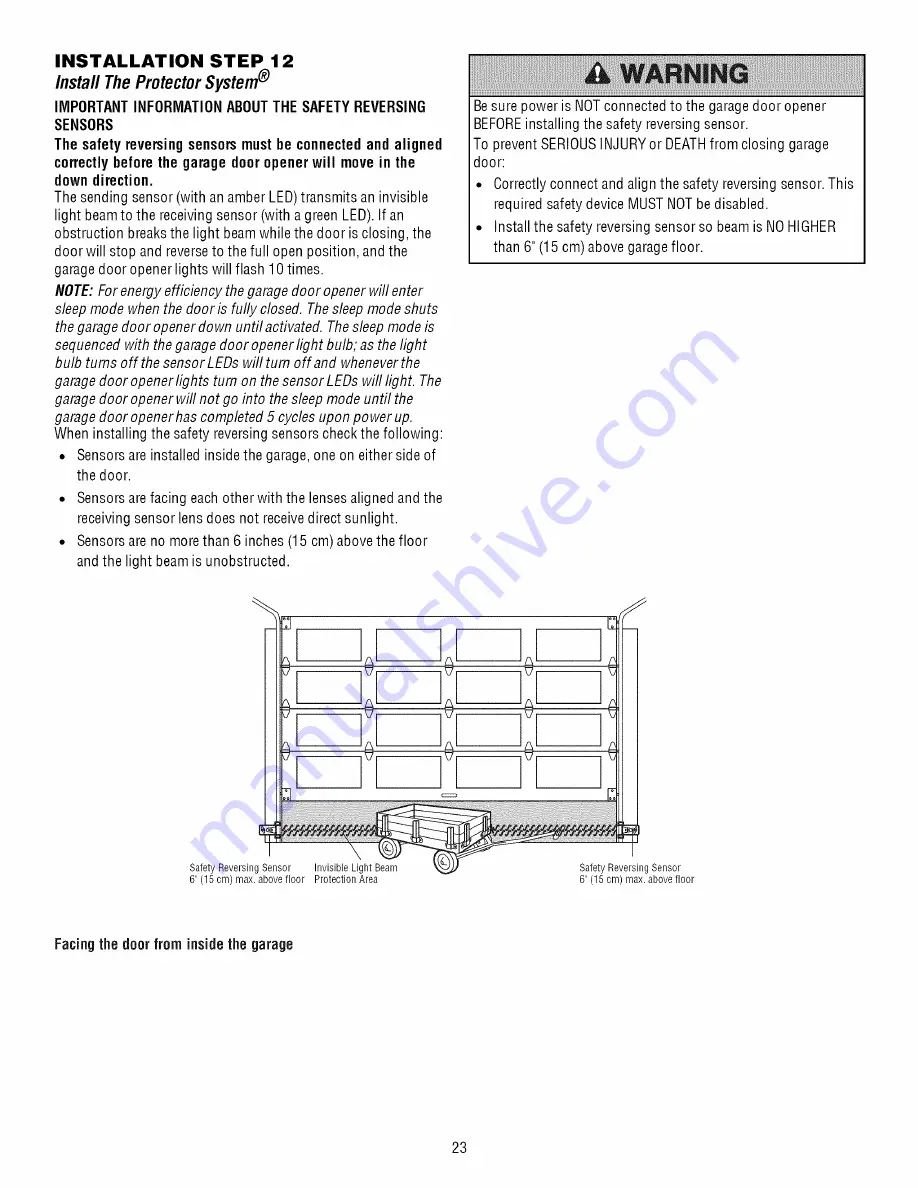 Craftsman 139.54985 Owner'S Manual Download Page 23