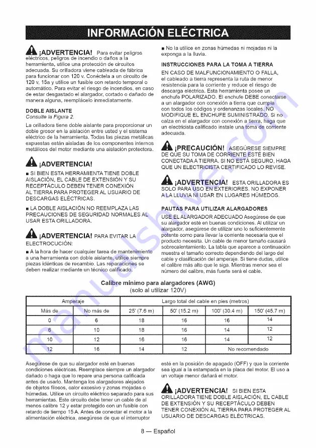 Craftsman 151.30378 Operator'S Manual Download Page 24