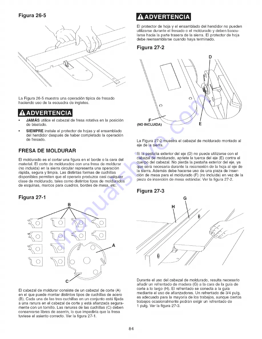 Craftsman 152.221240 Owner'S Manual Download Page 84