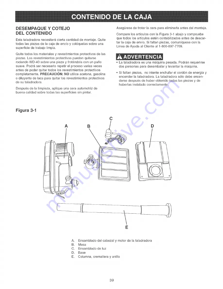 Craftsman 152.229020 Скачать руководство пользователя страница 39