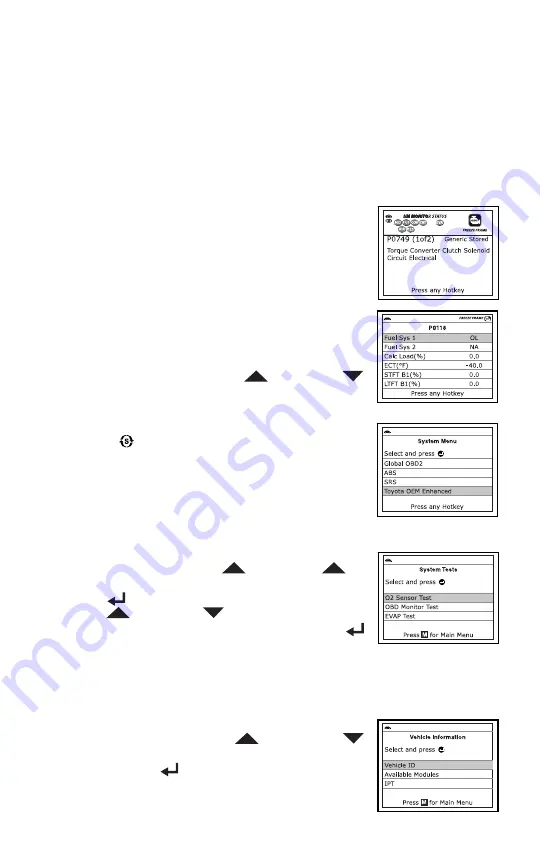 Craftsman 1655 Quick Reference Manual Download Page 3