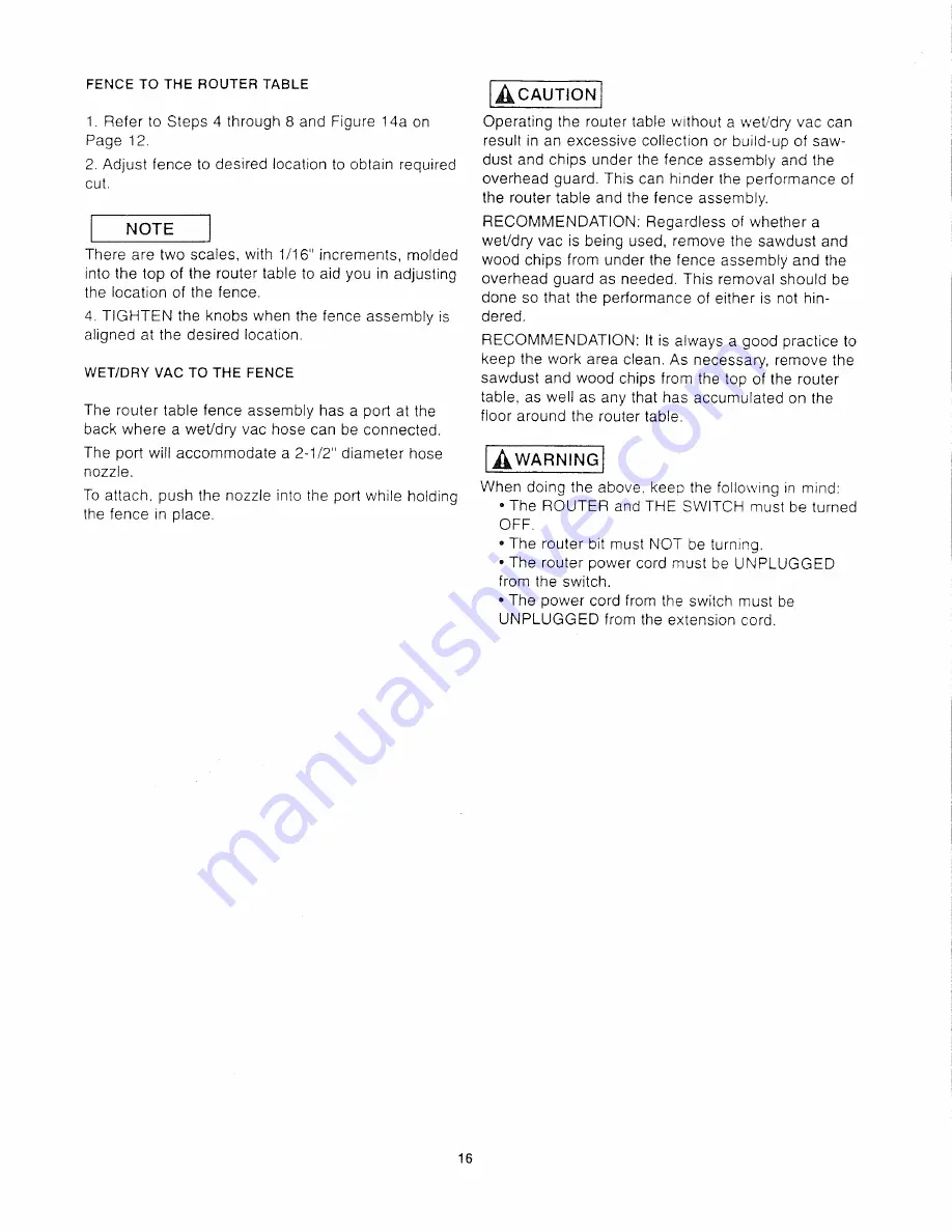 Craftsman 171.254841 Owner'S Manual Download Page 16