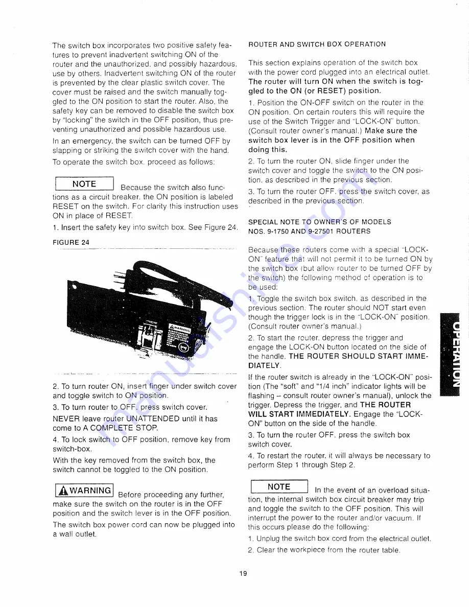 Craftsman 171.254841 Owner'S Manual Download Page 19