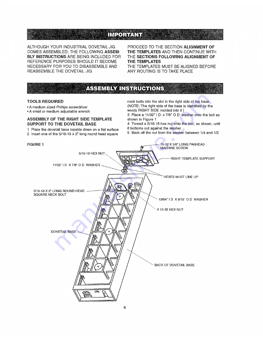 Craftsman 17125455 Operating Instructions Manual Download Page 6