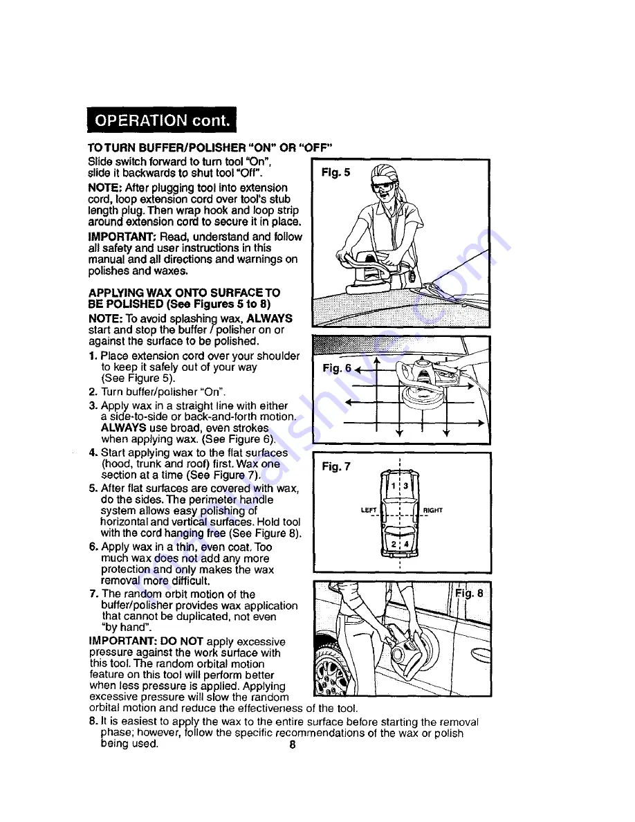 Craftsman 172.10722 Owner'S Manual Download Page 8