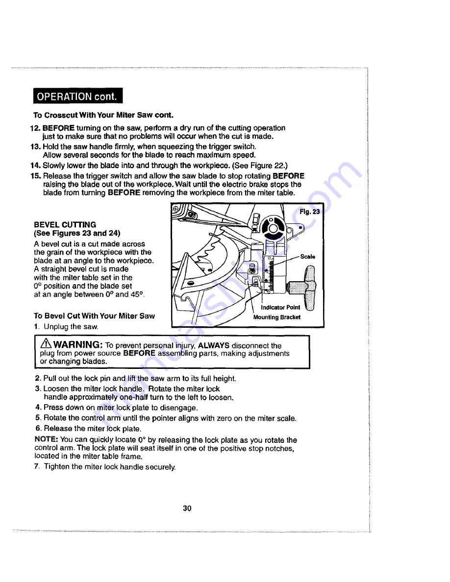 Craftsman 172.24360 Owner'S Manual Download Page 30