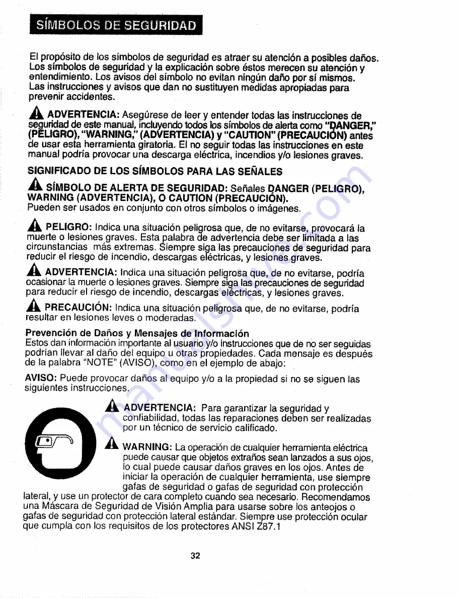 Craftsman 172.74815 Operator'S Manual Download Page 272